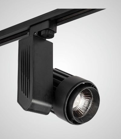 Трековый однофазный светильник AM Group AM180-BK 3000K
