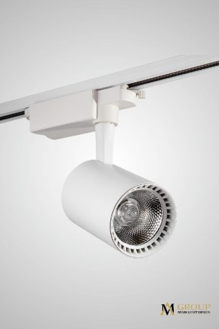 Трековый однофазный светильник AM Group AM182-WH 4000K