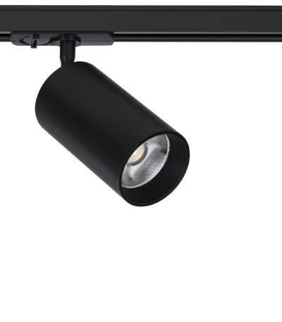 Трековый однофазный светильник Arte Lamp Aero A1337PL-1BK