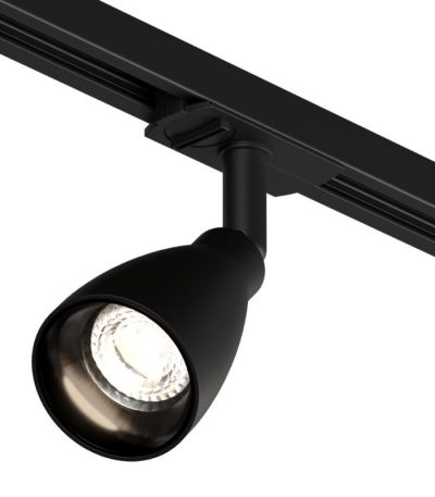 Трековый однофазный светильник Denkirs Bell DK6050-BK