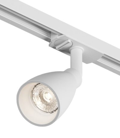 Трековый однофазный светильник Denkirs Bell DK6050-WH