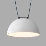 Трековый однофазный светильник Denkirs Belty Flow DK5561-WH+BK