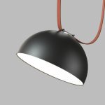 Трековый однофазный светильник Denkirs Belty Flow DK5562-BK