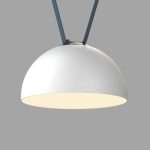 Трековый однофазный светильник Denkirs Belty Flow DK5563-WH+BK