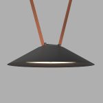 Трековый однофазный светильник Denkirs Belty Flow DK5565-BK