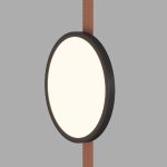 Трековый однофазный светильник Denkirs Belty Flow DK5567-BK