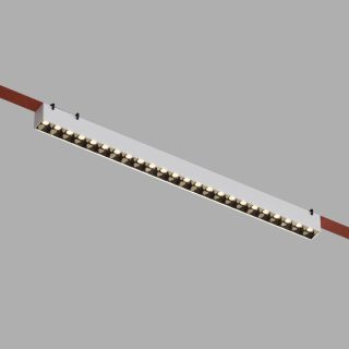 Трековый однофазный светильник Denkirs Belty Grill DK5573-WB