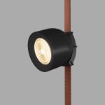 Трековый однофазный светильник Denkirs Belty Spot DK5541-BK