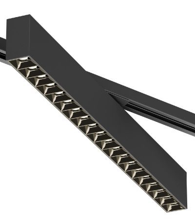 Трековый однофазный светильник Denkirs Edder DK6634-BK