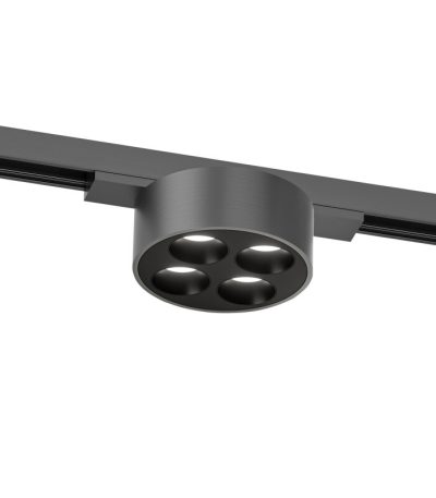 Трековый однофазный светильник Denkirs Shine grill DK5772-DN