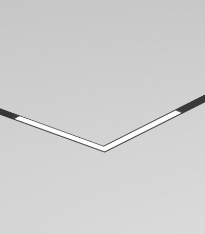 Трековый однофазный светильник Denkirs Simple Linear DK8114-BK