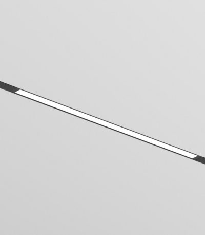 Трековый однофазный светильник Denkirs Simple Linear DK8205-BK