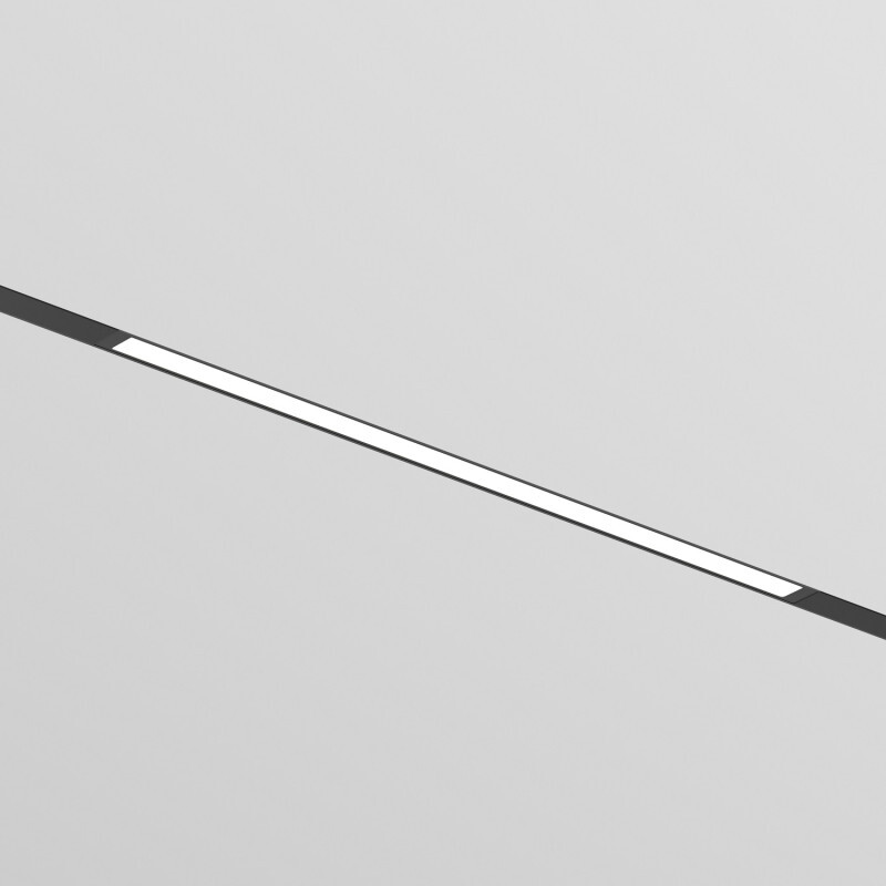 Трековый однофазный светильник Denkirs Simple Linear DK8205-BK Трековый однофазный светильник Denkirs Simple Linear DK8205-BK