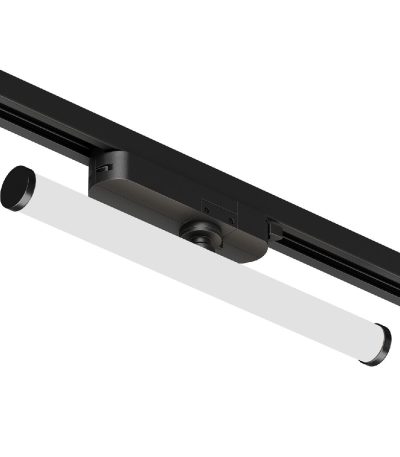 Трековый однофазный светильник Denkirs Strom DK6448-BK