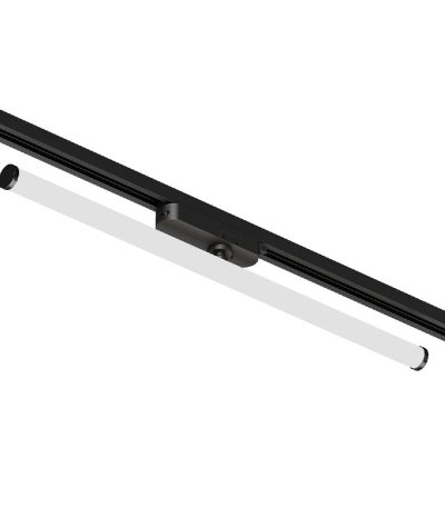 Трековый однофазный светильник Denkirs Strom DK6648-BK