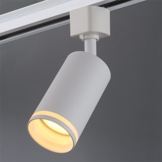 Трековый однофазный светильник General GTR-GU10-1-LR-IP40-W 580212