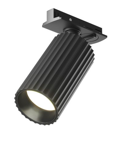 Трековый однофазный светильник Maytoni Calipso TR218-1-GU10-BK