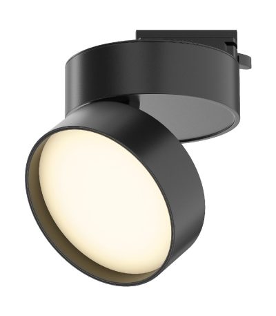 Трековый однофазный светильник Maytoni Onda TR007-1-18W3K-B-1