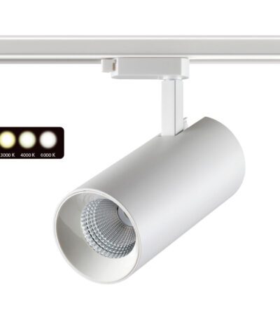 Трековый однофазный светильник Novotech Nail 358746