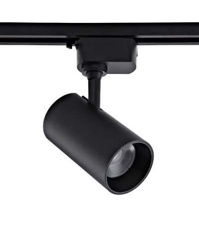 Трековый однофазный светильник Volpe ULB-Q230 18W/4000К BLACK UL-00011821