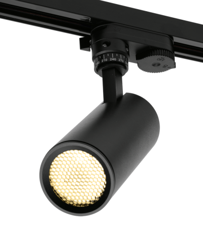Трековый однофазный светильник Wolta Basic WTL-GU10/01B