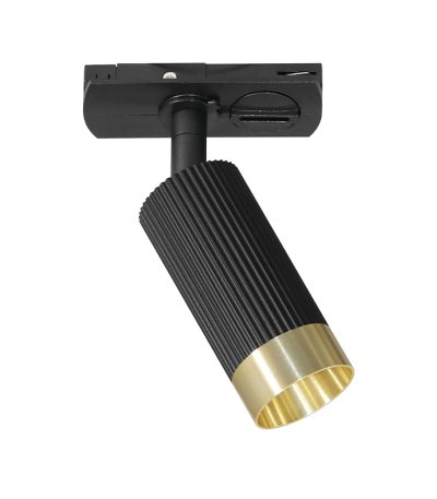 Трековый однофазный светильник Wolta Shell WTL-MR11/16BG