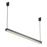 Трековый подвесной магнитный светильник Maytoni Basis TR170-1-26W3K-B