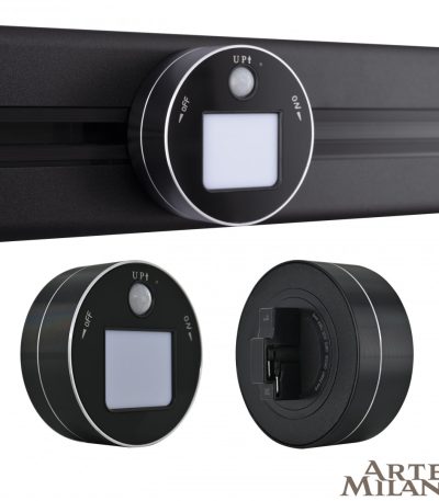 Трековая подсветка Arte Milano Am-track-sockets 380011TLS/LWS Black