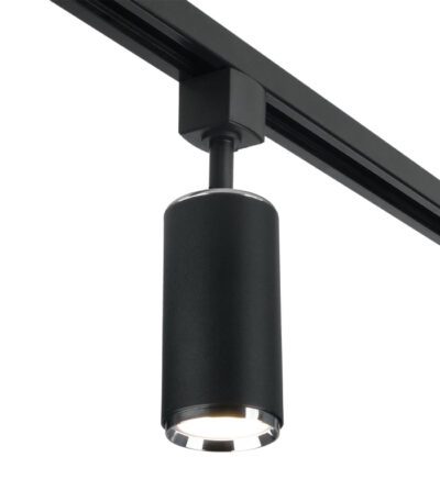 Трековый светильник Elektrostandard Svit GU10 черный/хром MRL 1013 4690389149658