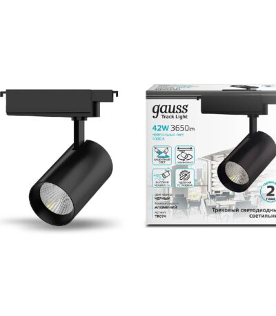 Трековый светодиодный светильник Gauss Track Light Led TR074