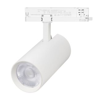 Трековый трехфазный светильник Arlight LGD-GERA-4TR-R90-30W Day4000 (WH, 36 deg, 230V) 055131
