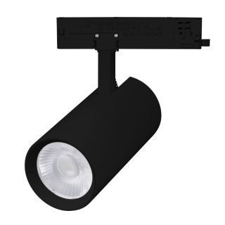 Трековый трехфазный светильник Arlight LGD-GERA-4TR-R90-30W Warm3000 (BK, 15 deg, 230V) 055182