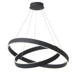 Подвесная люстра Crystal Lux TRON SP123W LED BLACK