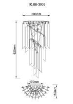 Настенный светильник Garda Decor 91GH-3003