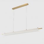 Подвесной светильник Crystal Lux TUNNEL SP40 LED BRASS