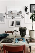 Подвесная люстра Delight Collection Bubble KG0579P-8 brass/smoky