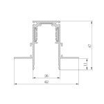 Шинопровод Feron CABM1001 41966