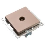 Розетка телевизионная 1-местная Stekker Катрин 39600