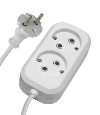 Удлинитель 2-местный Stekker HM01-20-05 5м 39203