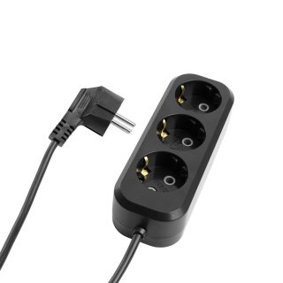 Удлинитель 3-местный с/з с выключателем Stekker Home HM01-31-05 50420