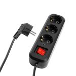 Удлинитель 3-местный с/з с выключателем Stekker Home HM03-31-03 50422