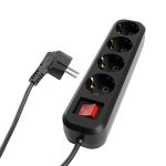 Удлинитель 4-местный с/з с выключателем Stekker Home HM03-41-05 50426