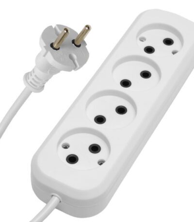 Удлинитель 4-местный Stekker HM01-40-03 3м 2x075 39217