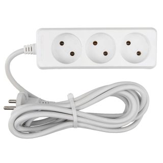 Удлинитель бытовой General GES-10-2x075-3-10m 470041