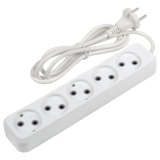 Удлинитель бытовой General GES-10-2x075-5-10m 470087