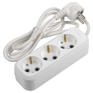 Удлинитель бытовой General GES-10-3x075-3-3m 470088