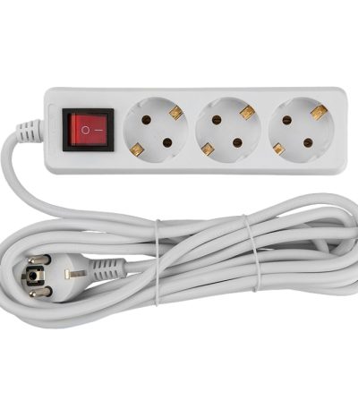 Удлинитель бытовой General GES-16-3x100-3-7m-S 470040