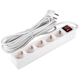 Удлинитель бытовой General GES-16-3x100-5-5m-S 470012