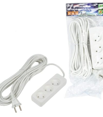 Удлинитель бытовой Uniel Ultra S-CU3-7 WHITE UL-00009986