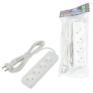 Удлинитель бытовой Uniel Ultra S-CU4-3 WHITE UL-00009988